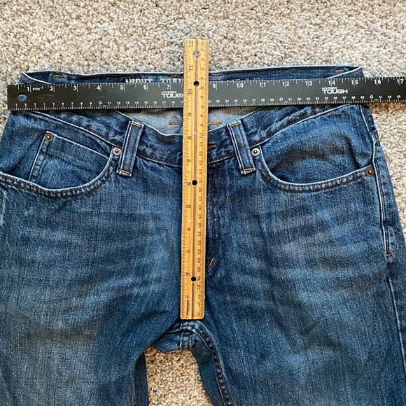 FREEWORLD Jeans men 30 Straight Leg Jeans NIGHT TRAIN REGULAR Denim Blue Jeans - Picture 4 of 9